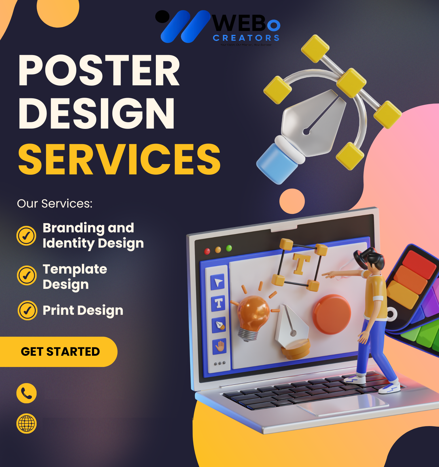 Best Print Design Services in Indianapolis Flyers Brochures Posters