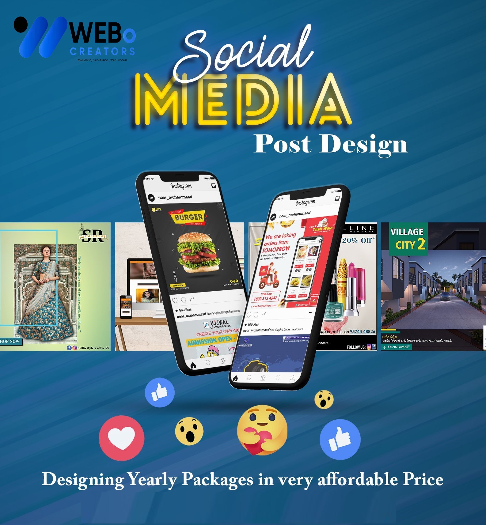 Social Media Post Design Services in Indianapolis for Businesses and Brands