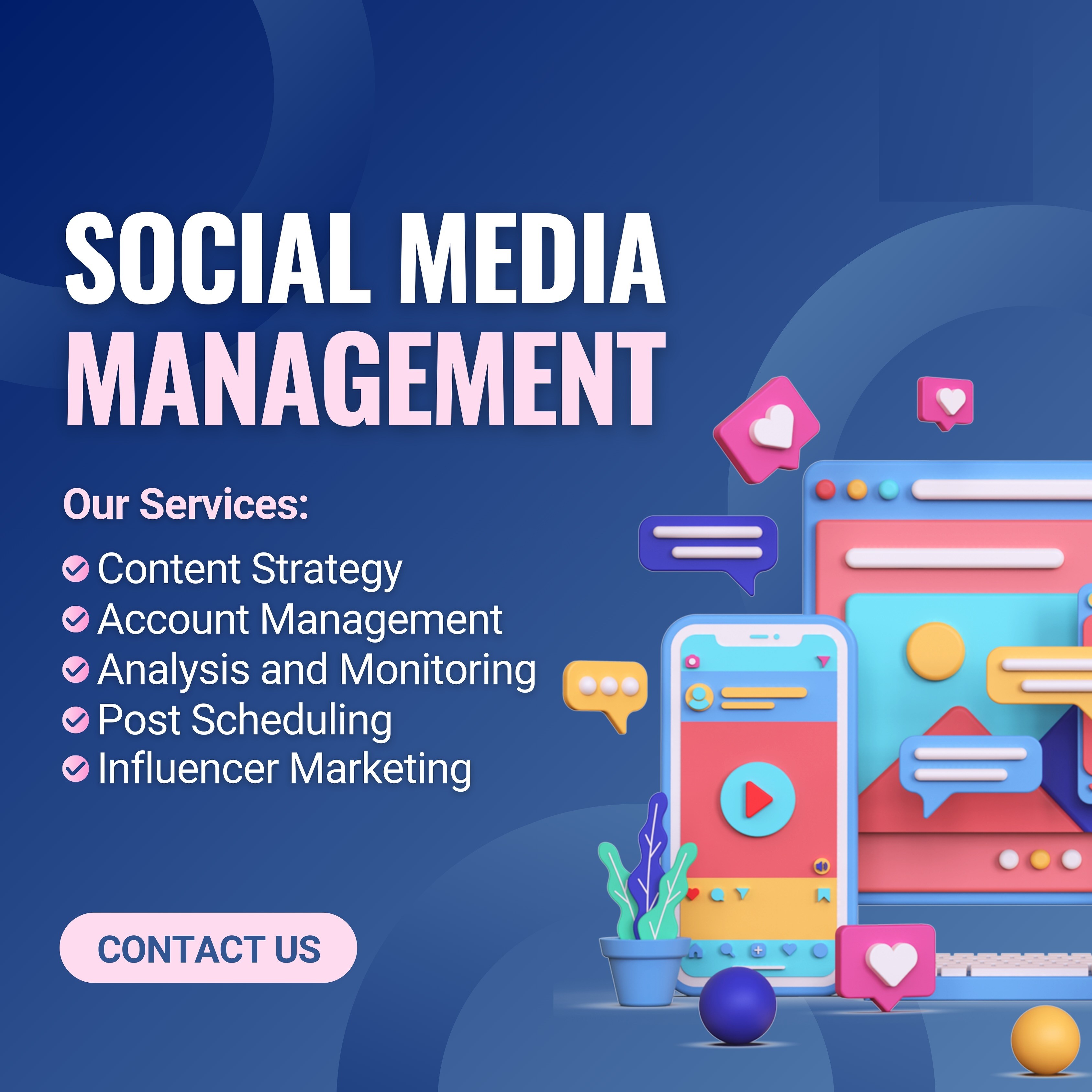 Best Social Media Design Service | Top Social Media Post Design in Indianapolis