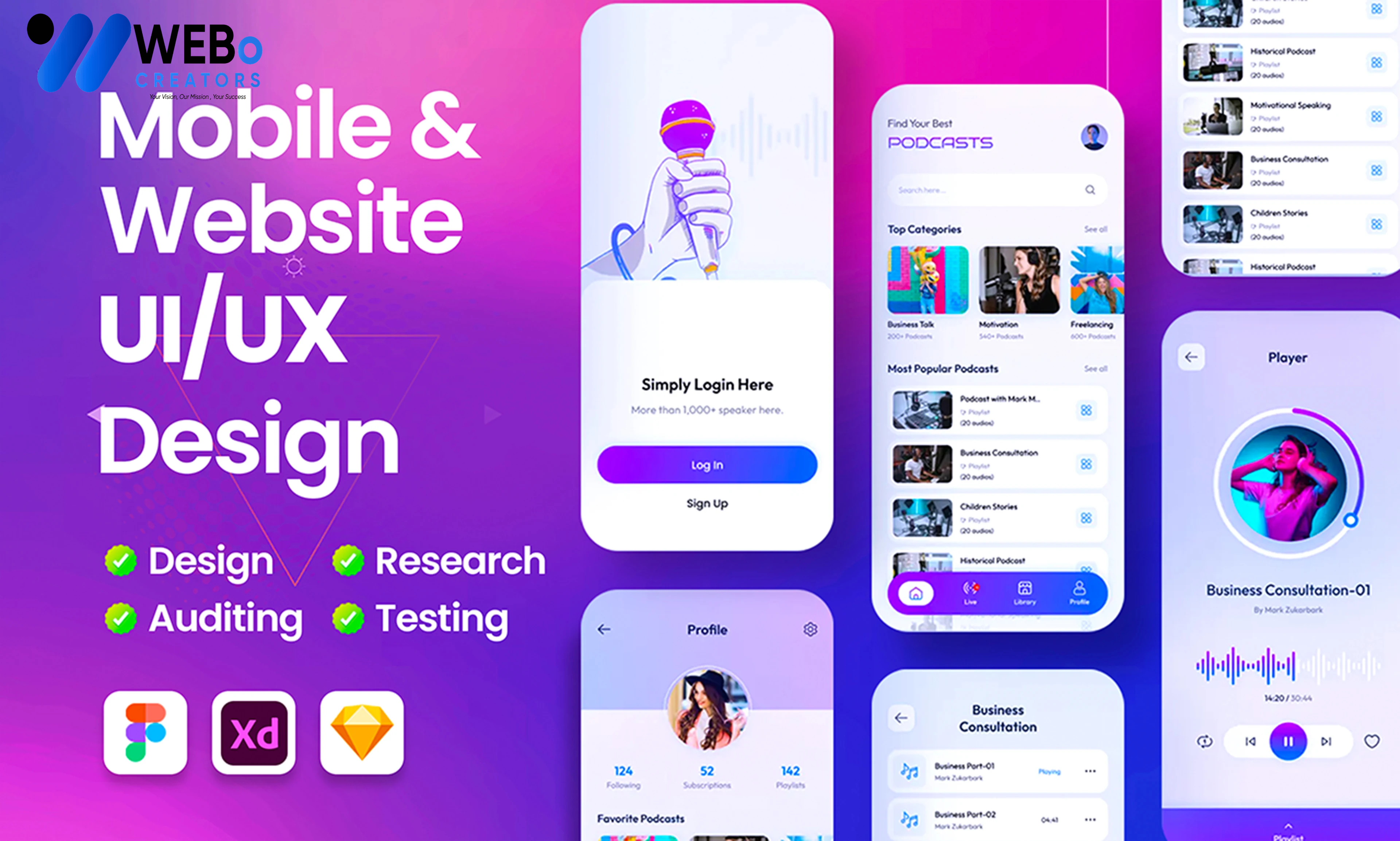 Flutter App UI/UX Design | Beautiful Flutter Interface Design in Indianapolis