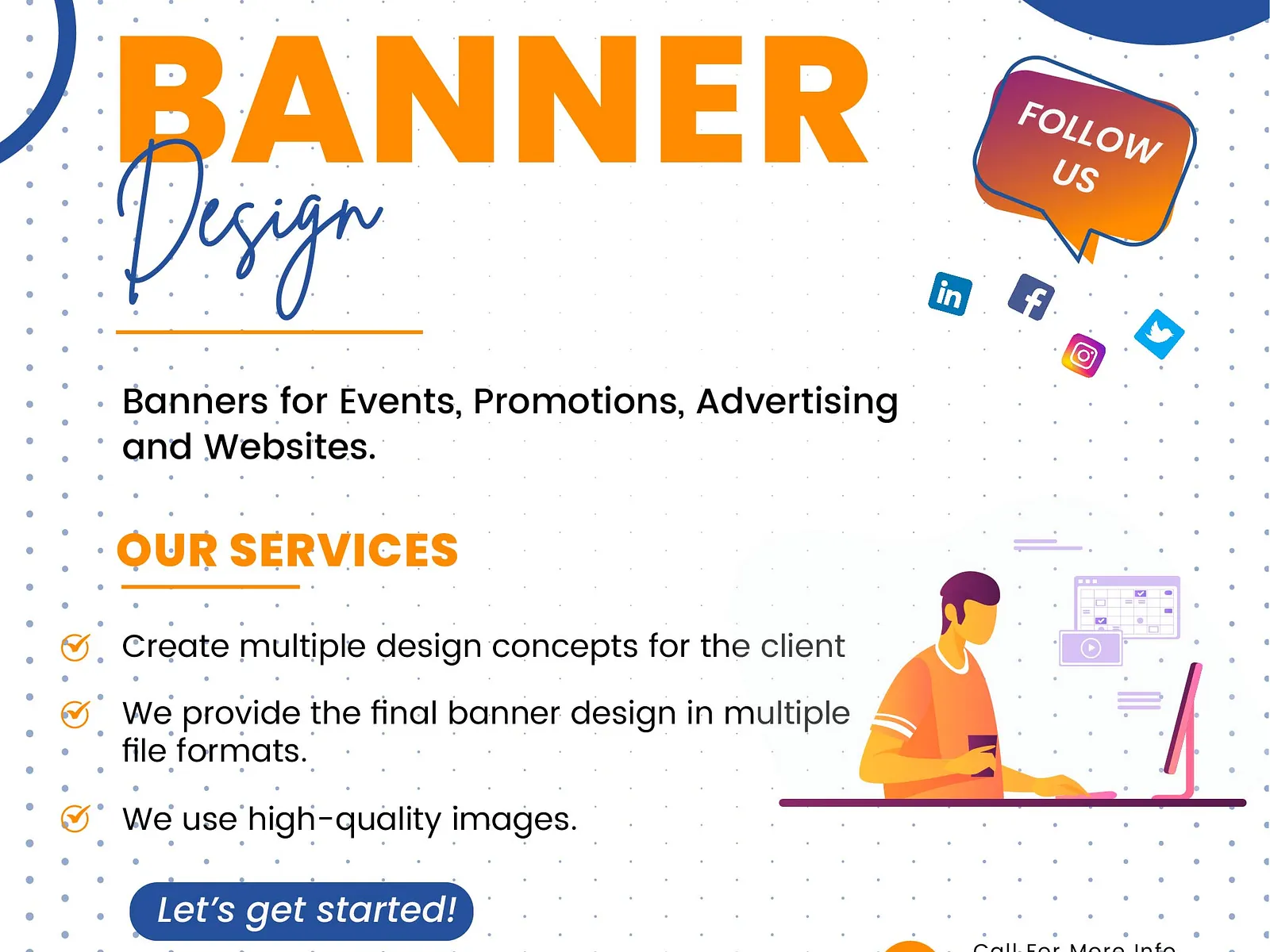 Web Banner & Social Banner Design Services in Indianapolis