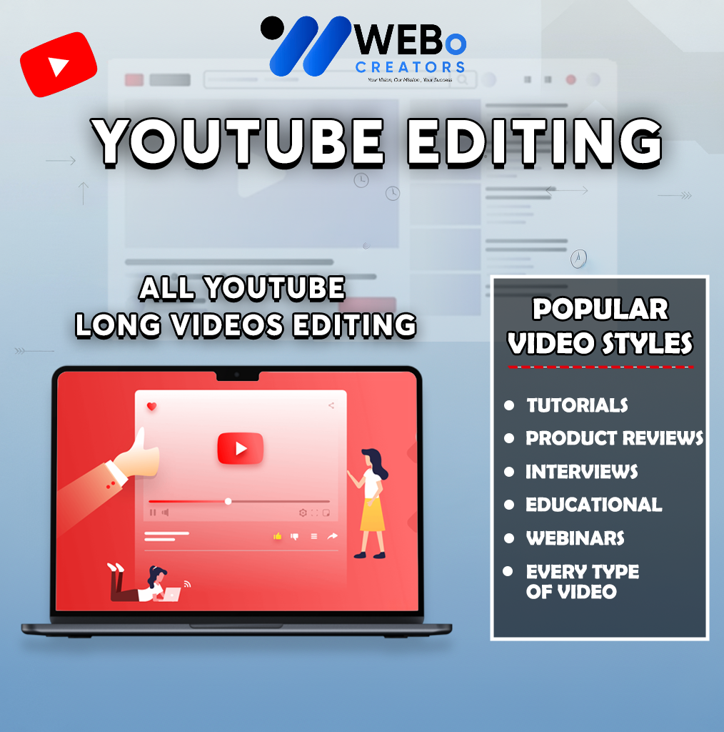 YouTube Video Editing Services at Affordable Cost - Hire Experienced YouTube Video Editors in Indianapolis